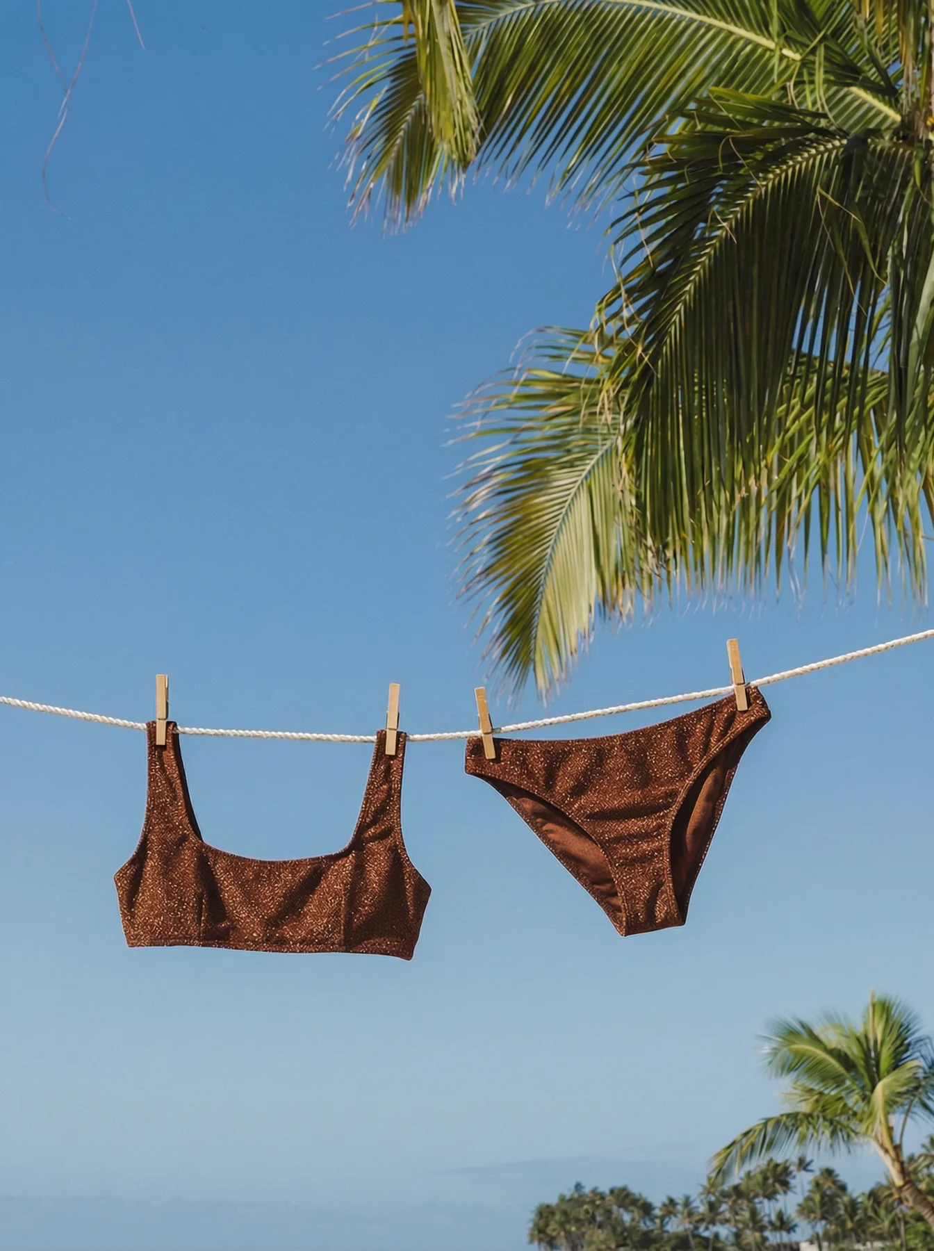 Moda baño, imagen 7 de campaña visual con IA